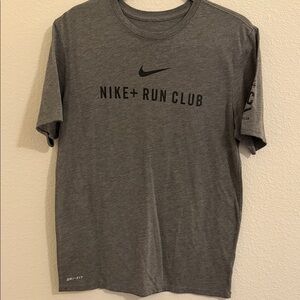 Nike Dri-FIT Gray Nike+ Run Club Tee